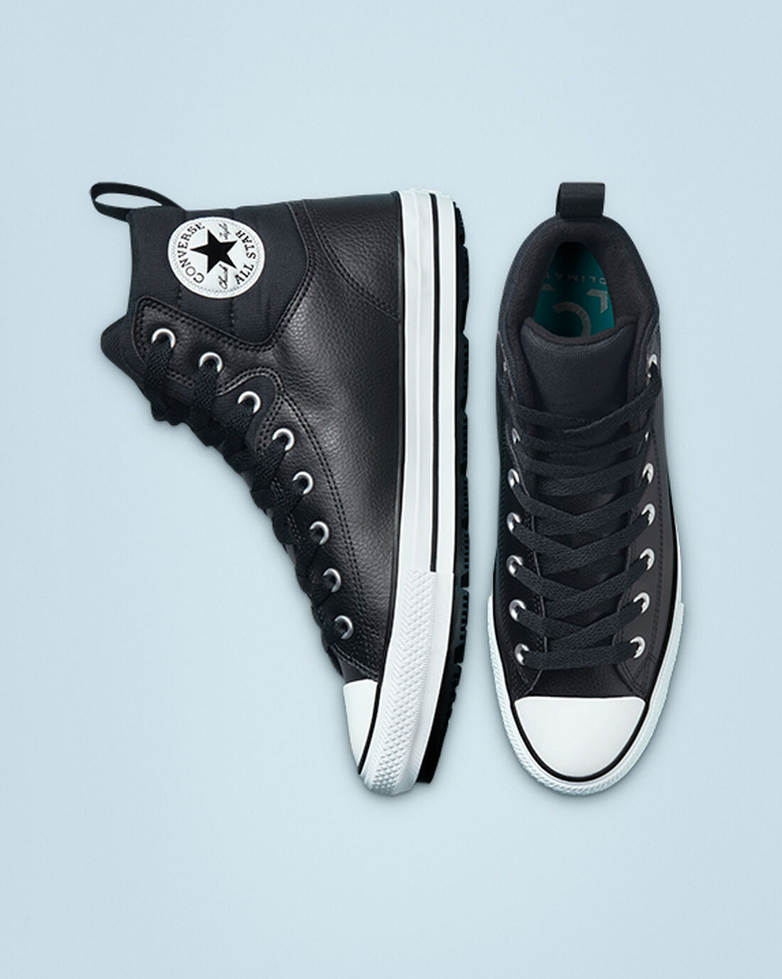 Converse Chuck Taylor All Star Berkshire Zimski Čevlji Moški Črne Bele Črne | Slovenija-69514