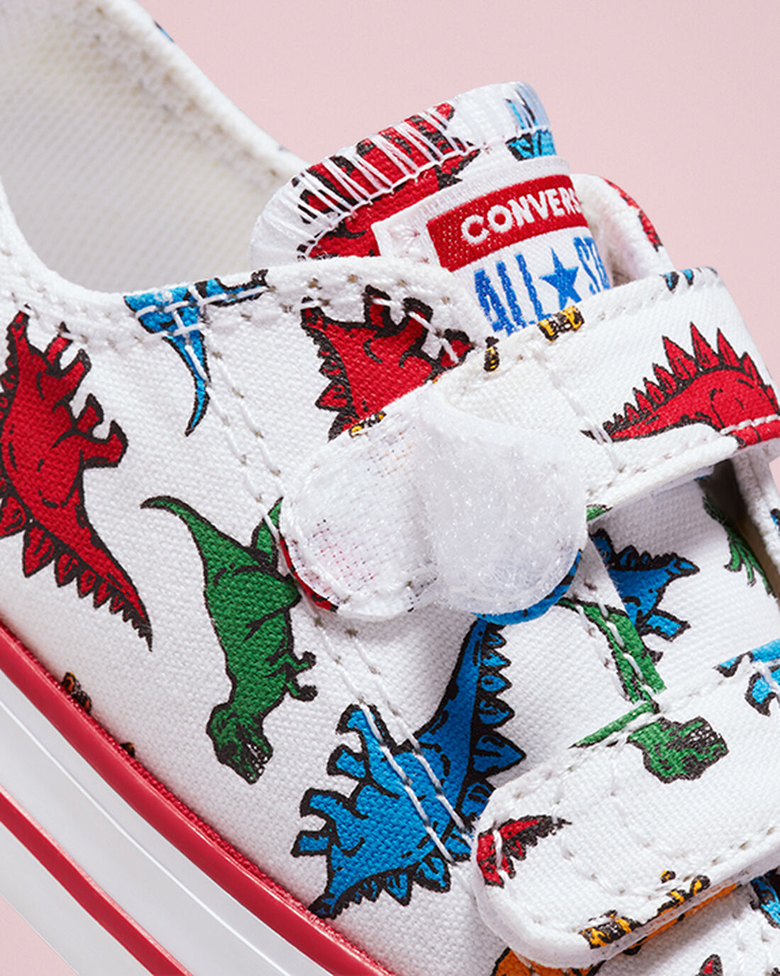 Converse Chuck Taylor All Star Easy-On Dinosaurs Superge Fantje Bele Rdeče Modre | Slovenija-69534