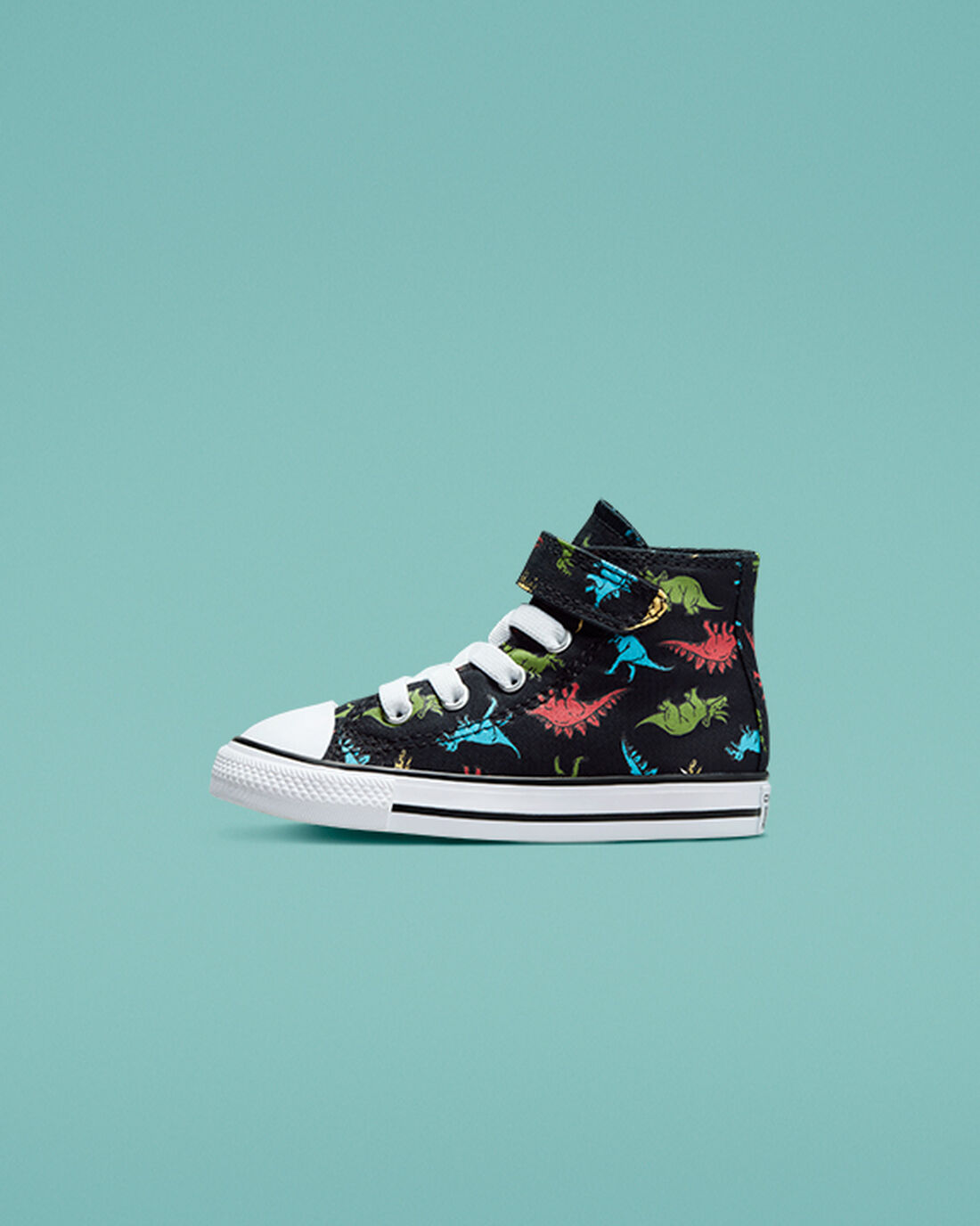 Converse Chuck Taylor All Star Easy-On Dinosaurs Superge Dekleta Črne Rdeče Modre | Slovenija-72608