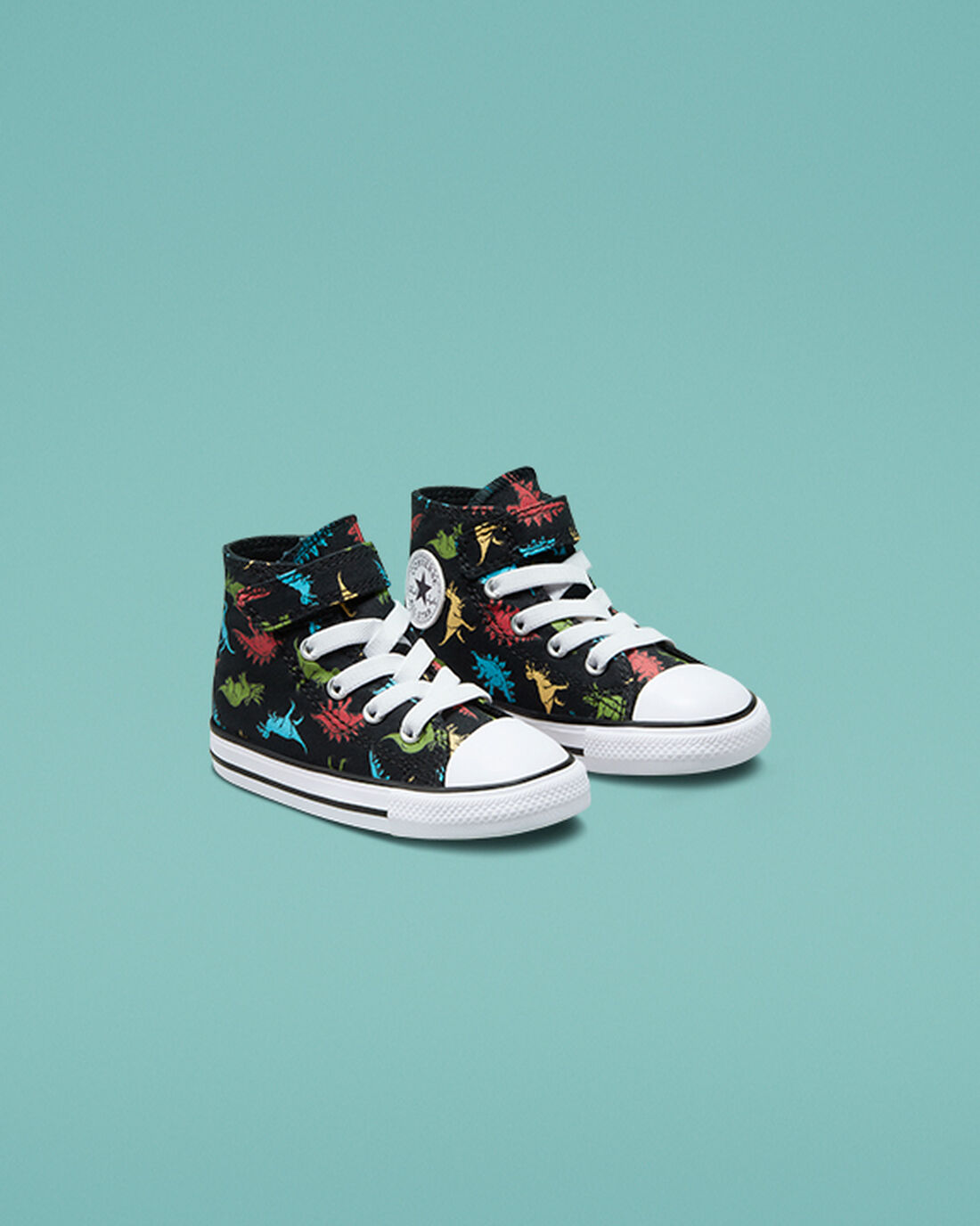 Converse Chuck Taylor All Star Easy-On Dinosaurs Superge Dekleta Črne Rdeče Modre | Slovenija-72608