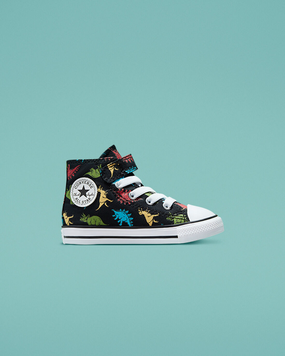 Converse Chuck Taylor All Star Easy-On Dinosaurs Superge Dekleta Črne Rdeče Modre | Slovenija-72608