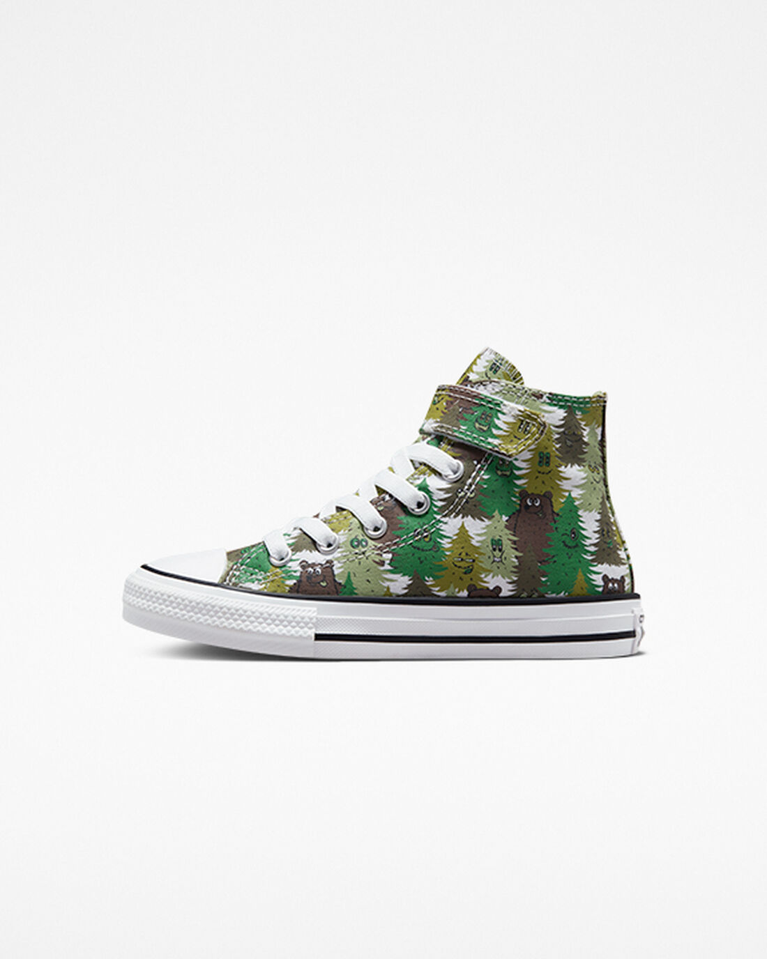 Converse Chuck Taylor All Star Easy-On Forest Camo Superge Dekleta Bele Zelene | Slovenija-63094