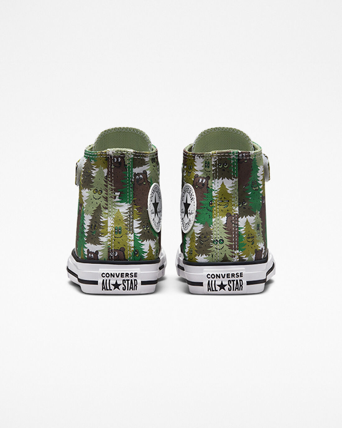 Converse Chuck Taylor All Star Easy-On Forest Camo Superge Dekleta Bele Zelene | Slovenija-63094