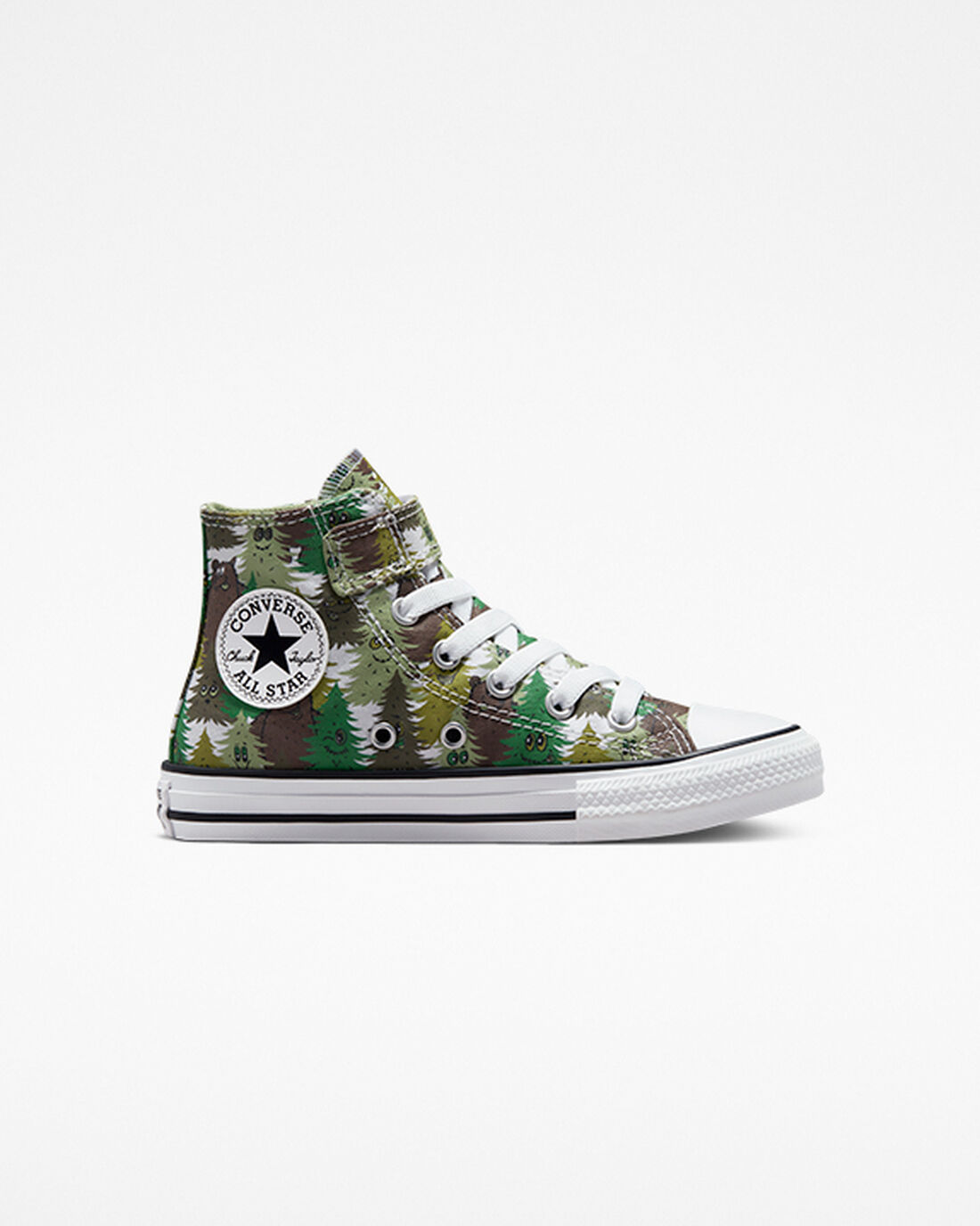 Converse Chuck Taylor All Star Easy-On Forest Camo Superge Dekleta Bele Zelene | Slovenija-63094