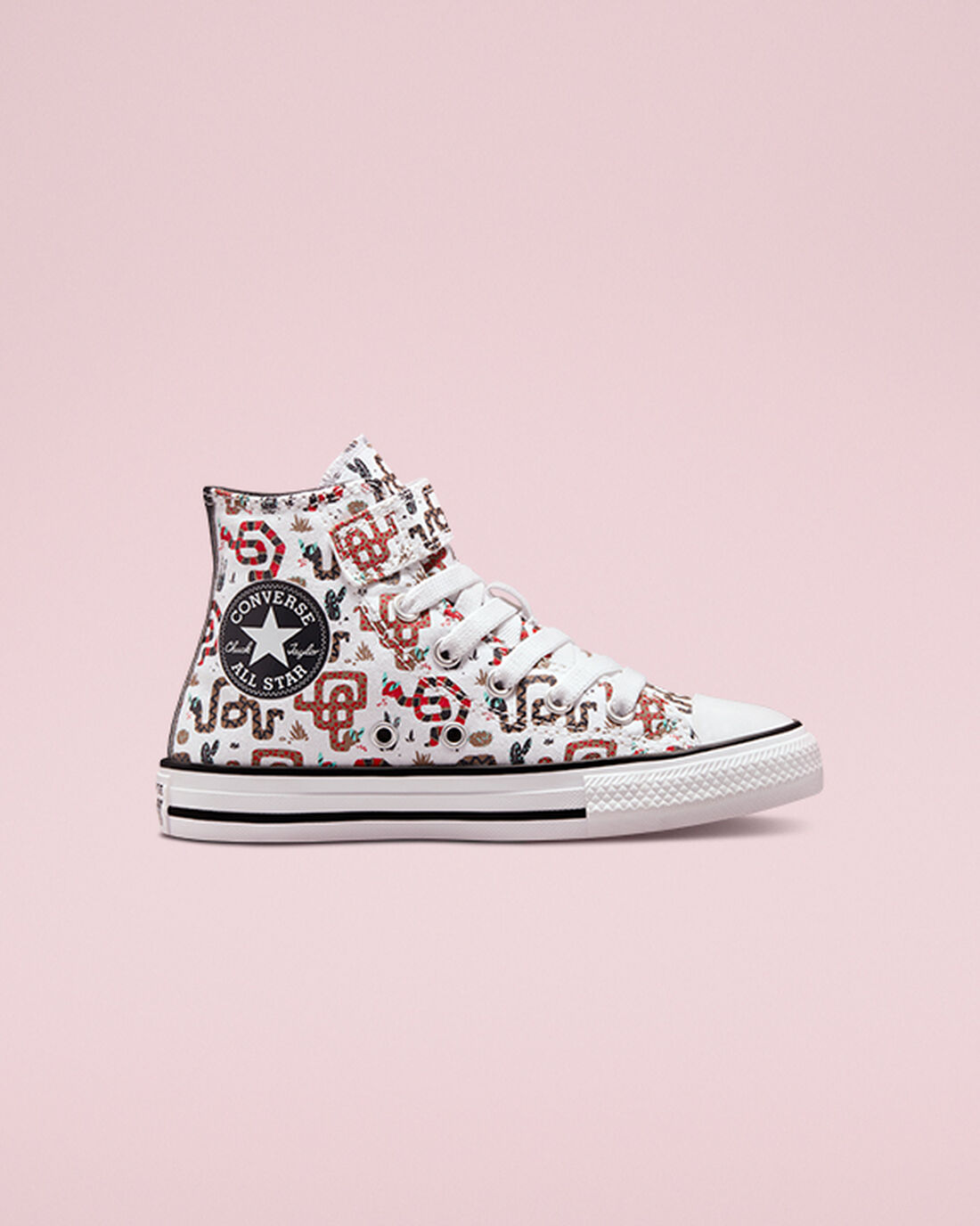 Converse Chuck Taylor All Star Easy-On Snake Superge Dekleta Bele Sive Rdeče | Slovenija-61207