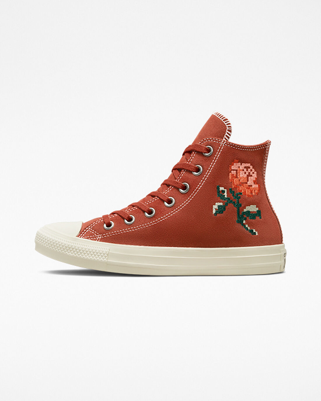 Converse Chuck Taylor All Star Embroidered Roses Superge Ženske Oranžne | Slovenija-48970