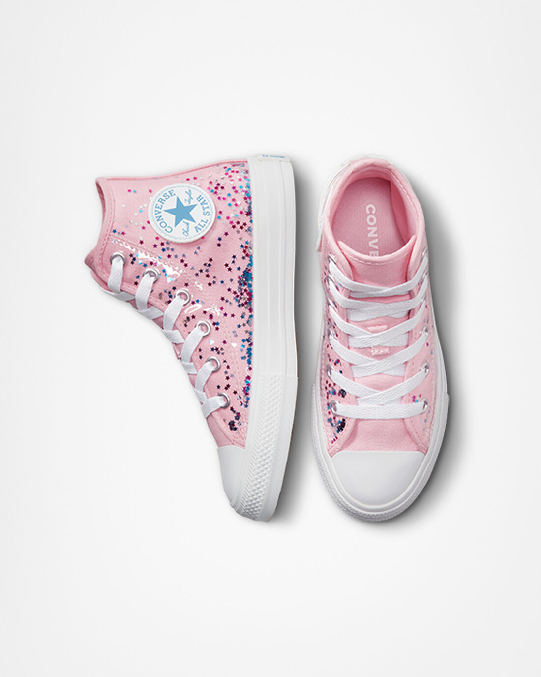 Converse Chuck Taylor All Star Encapsulated Glitter Superge Dekleta Oranžne Roza Modre | Slovenija-58460