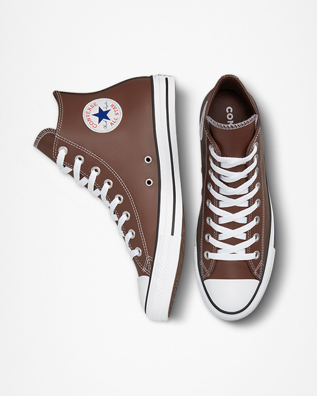 Converse Chuck Taylor All Star Faux Leather Superge Ženske Bele Črne | Slovenija-28147