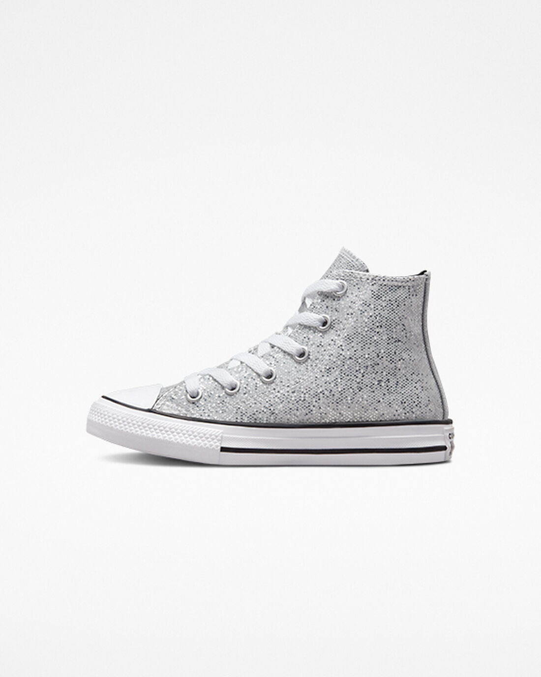 Converse Chuck Taylor All Star Glitter Superge Dekleta Srebrne Sive Črne | Slovenija-17285