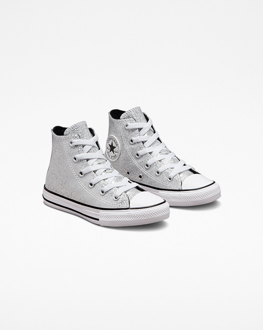 Converse Chuck Taylor All Star Glitter Superge Dekleta Srebrne Sive Črne | Slovenija-17285