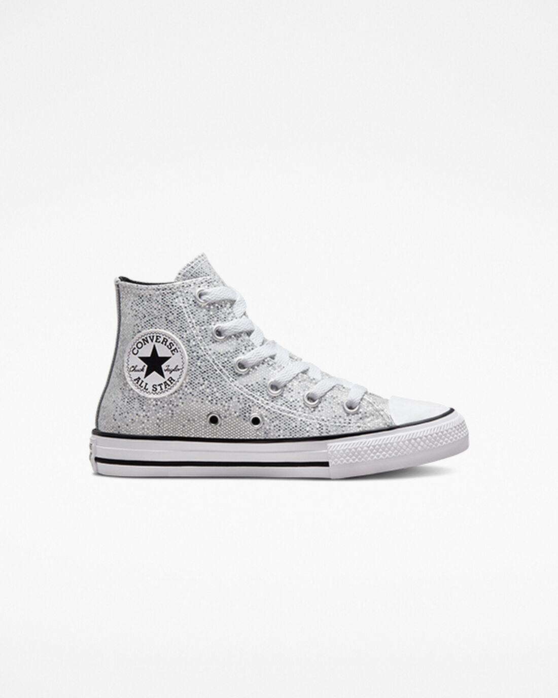 Converse Chuck Taylor All Star Glitter Superge Dekleta Srebrne Sive Črne | Slovenija-17285