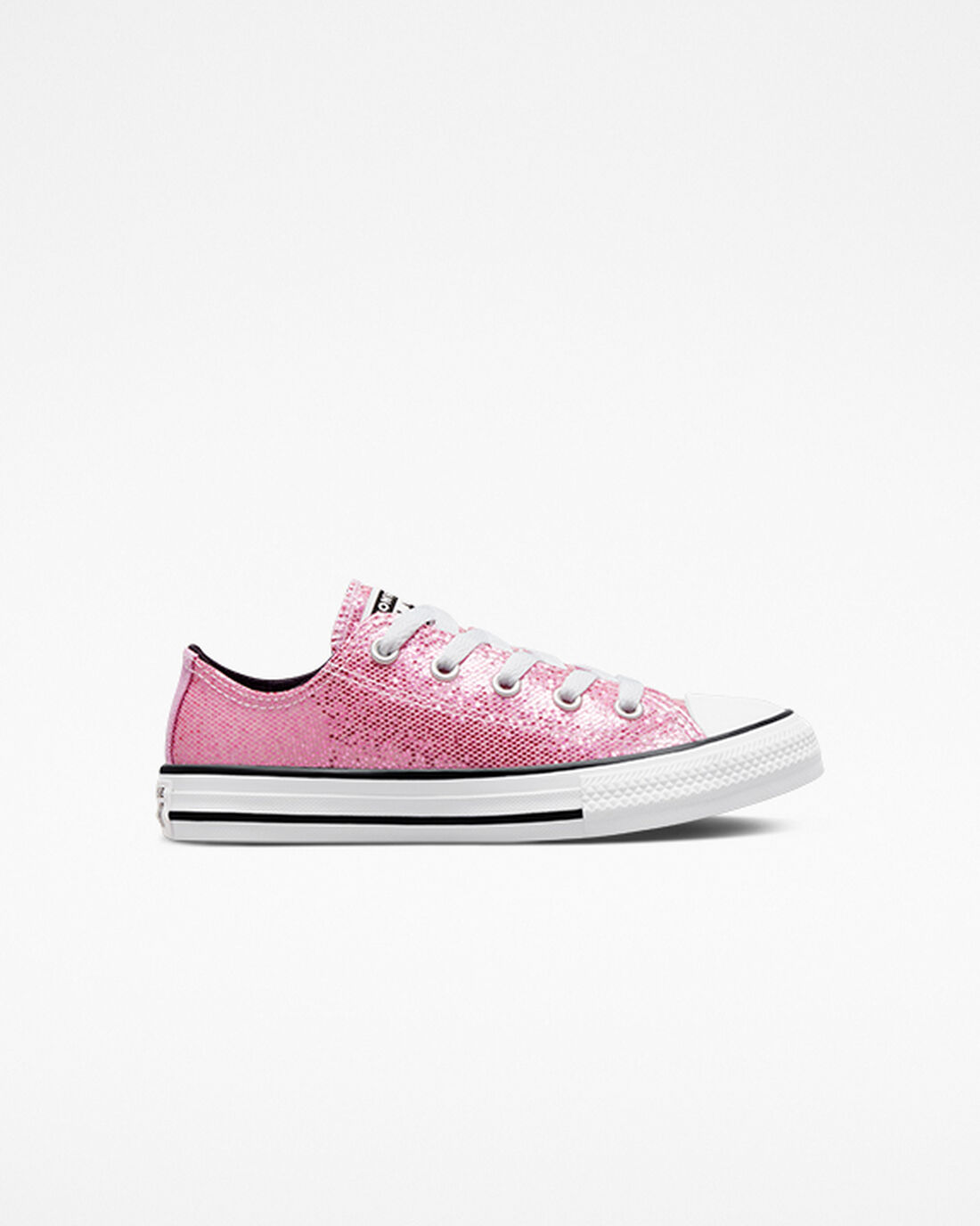 Converse Chuck Taylor All Star Glitter Superge Dekleta Roza Črne | Slovenija-73289