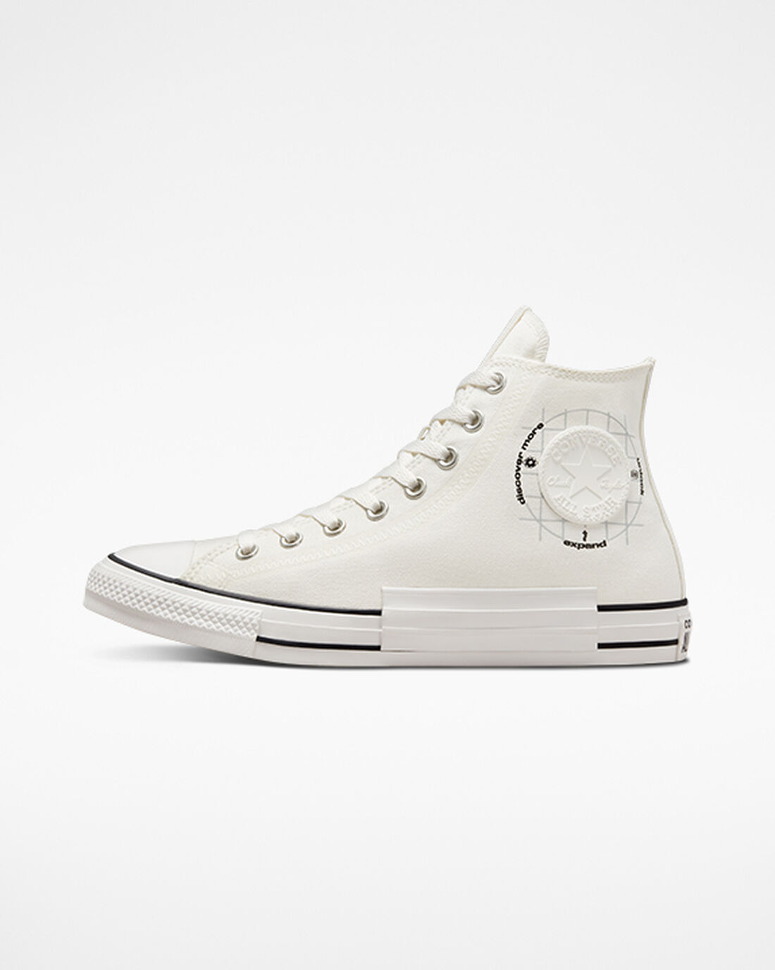 Converse Chuck Taylor All Star Grid Logo Superge Ženske Bele | Slovenija-20174