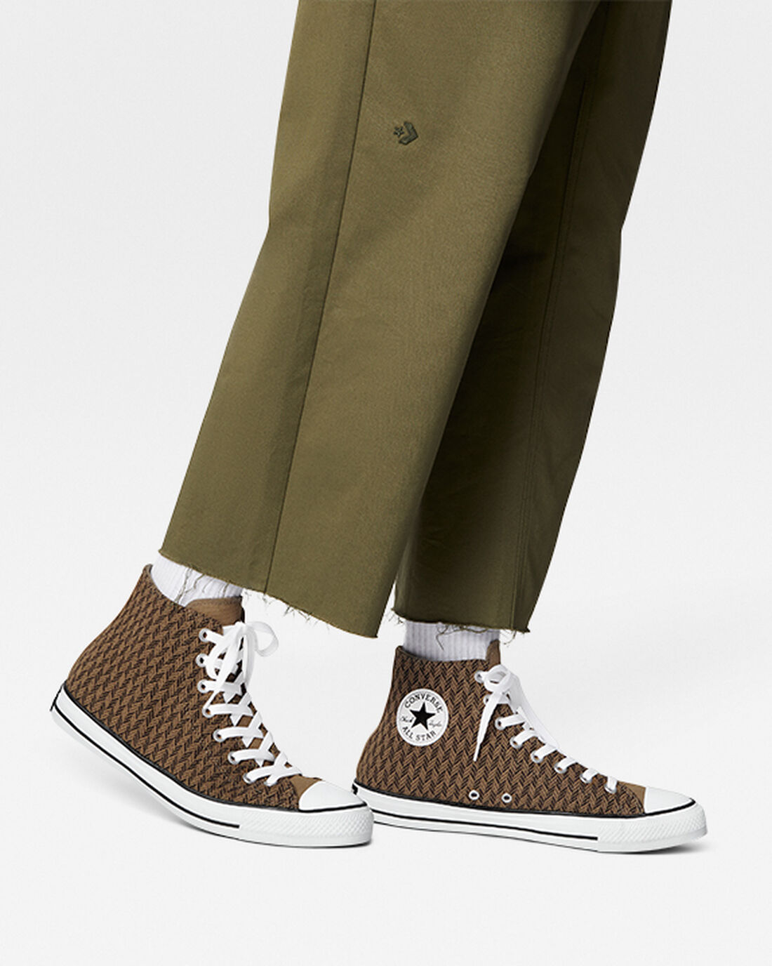 Converse Chuck Taylor All Star Herringbone Superge Moški Rjave Bele | Slovenija-13086