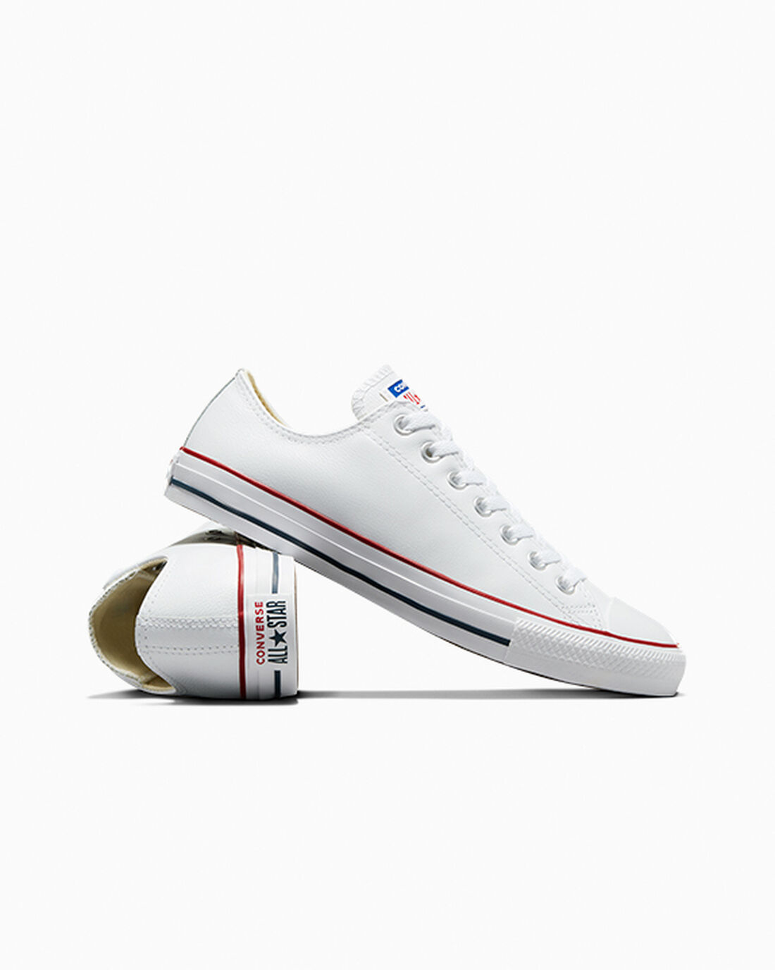 Converse Chuck Taylor All Star Leather Superge Ženske Bele | Slovenija-76104