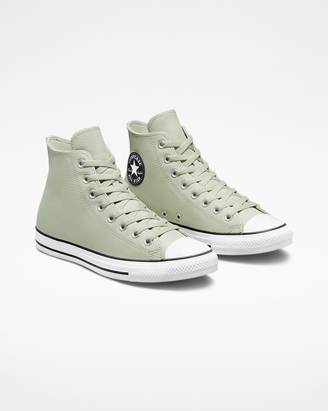 Converse Chuck Taylor All Star Leather Superge Moški Olivno Zelene | Slovenija-98134