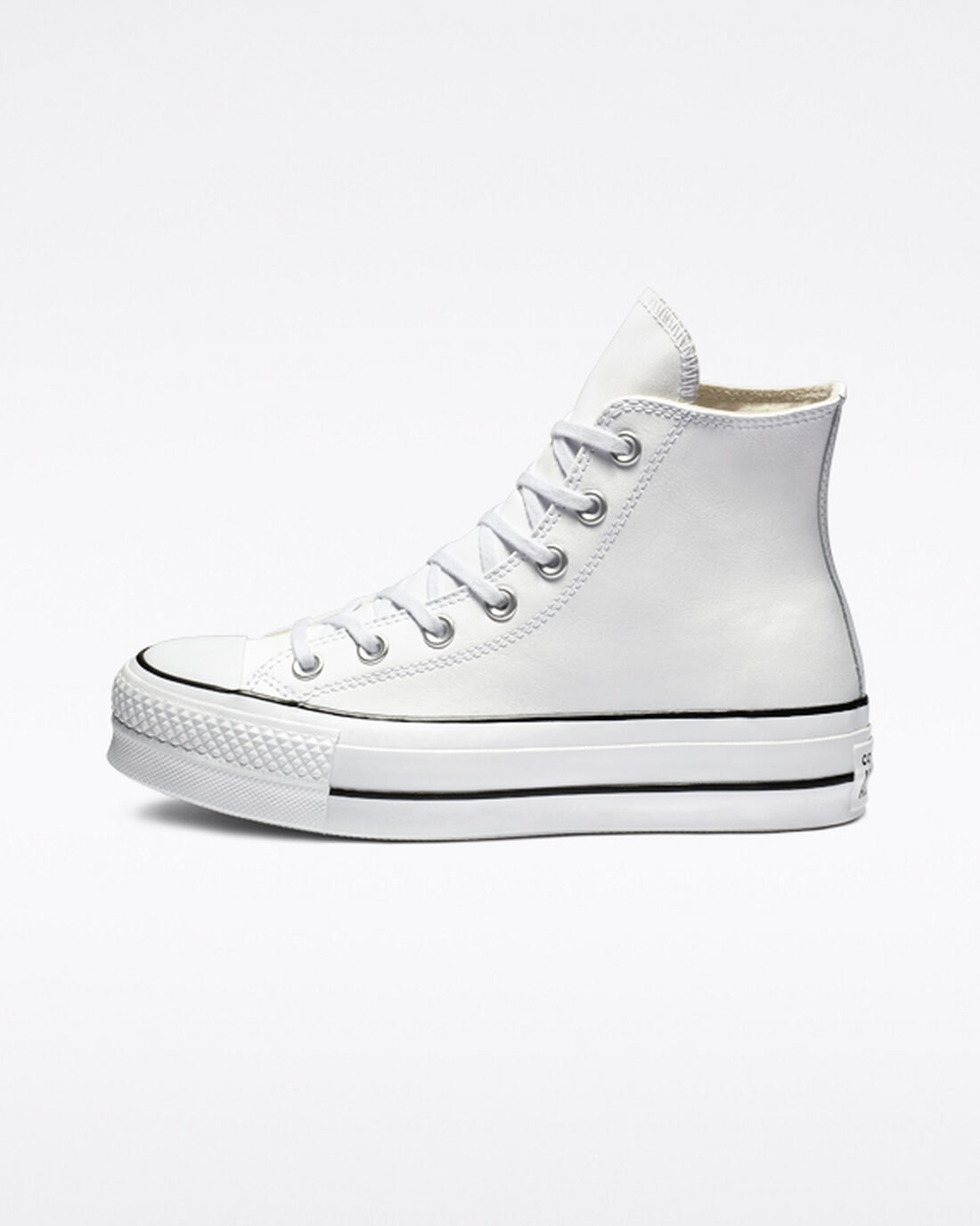 Converse Chuck Taylor All Star Lift Platform Superge Ženske Bele Črne Bele | Slovenija-65209