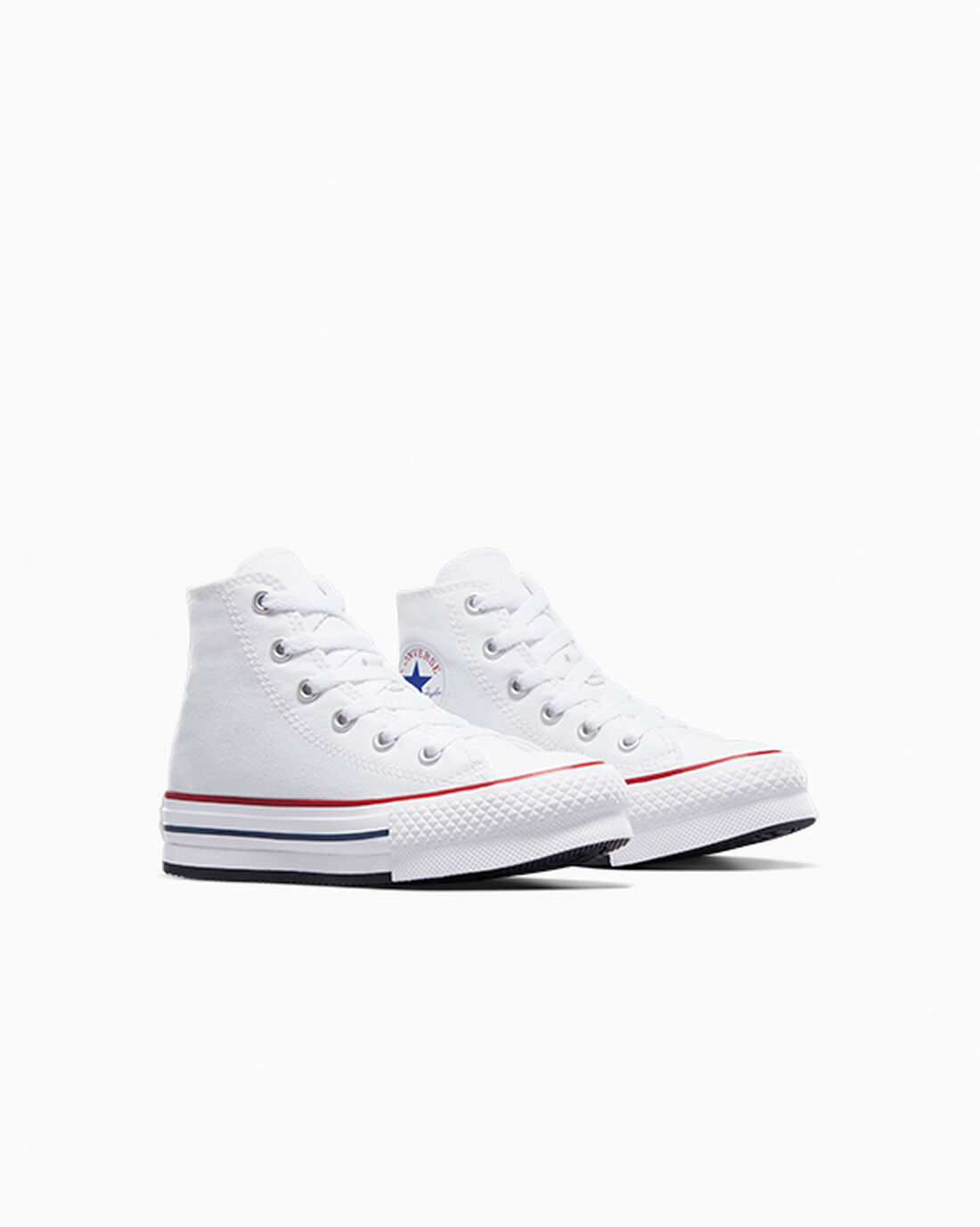 Converse Chuck Taylor All Star Lift Superge Dekleta Bele Temno Rdeče Temno Modre | Slovenija-09453