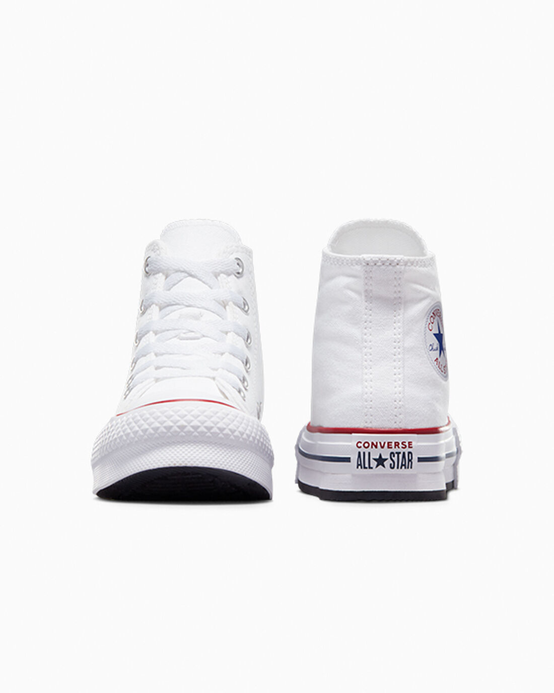 Converse Chuck Taylor All Star Lift Superge Dekleta Bele Temno Rdeče Temno Modre | Slovenija-09453