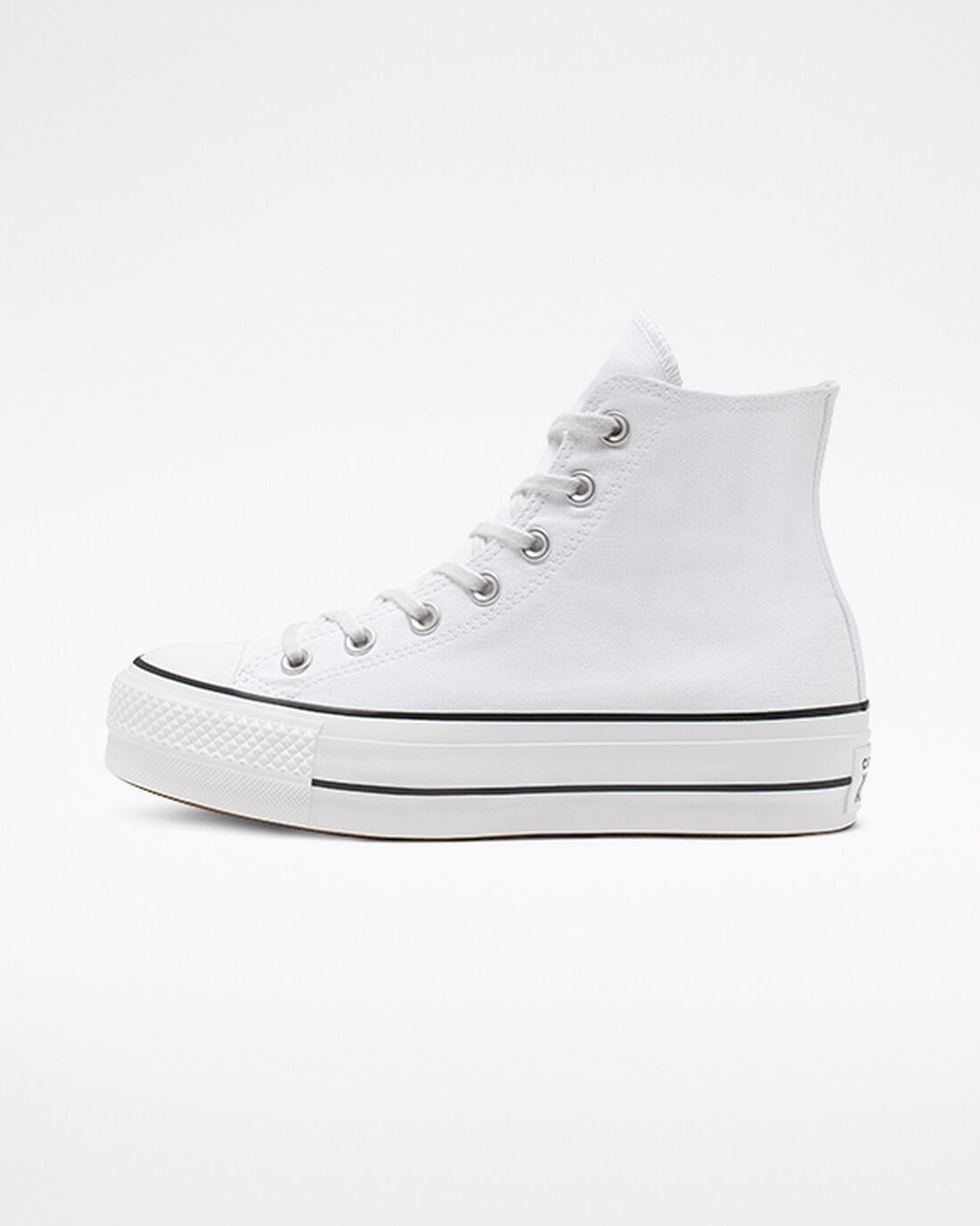 Converse Chuck Taylor All Star Lift Superge Ženske Bele Črne Bele | Slovenija-12940