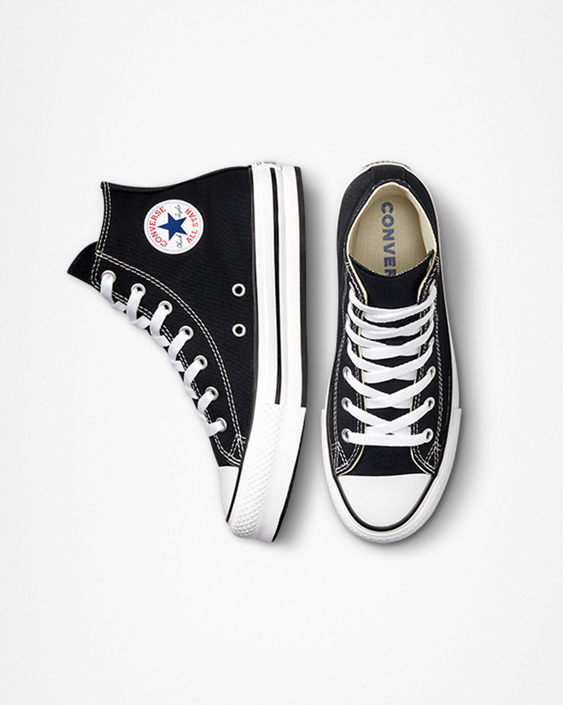 Converse Chuck Taylor All Star Lift Superge Dekleta Črne Bele Črne | Slovenija-15062