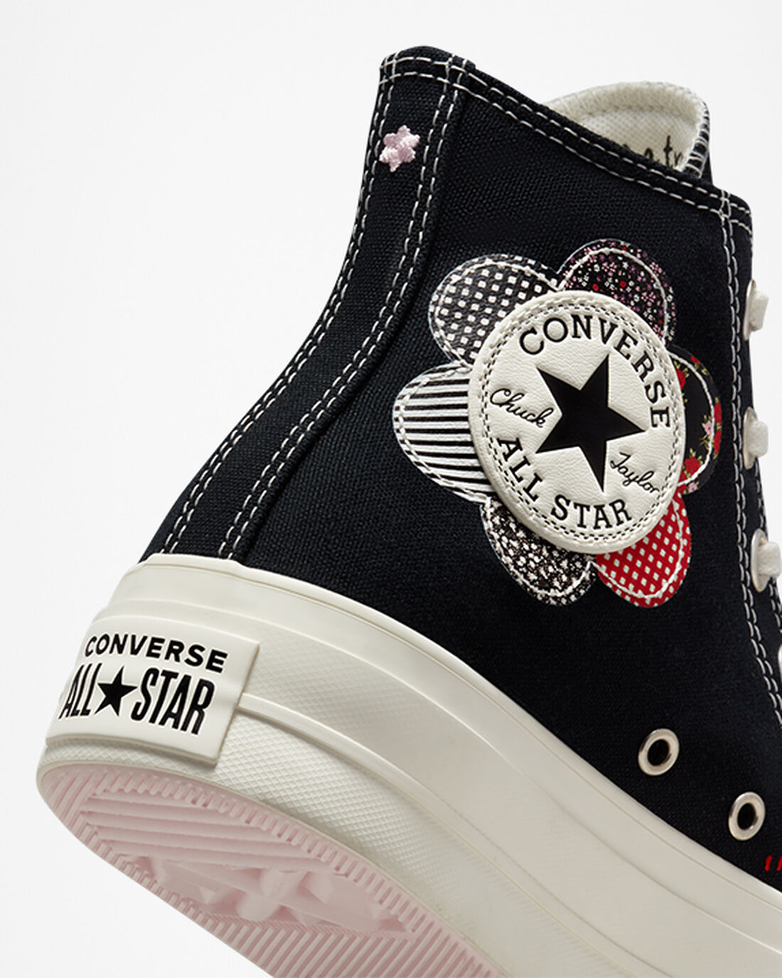 Converse Chuck Taylor All Star Lift Superge Ženske Črne Rdeče | Slovenija-15763