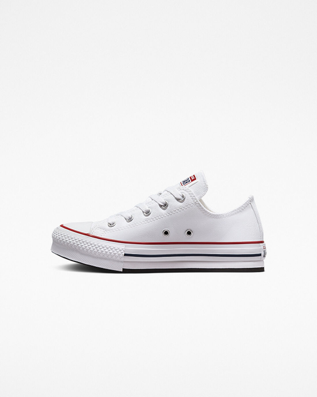 Converse Chuck Taylor All Star Lift Superge Dekleta Bele Temno Rdeče Temno Modre | Slovenija-21475