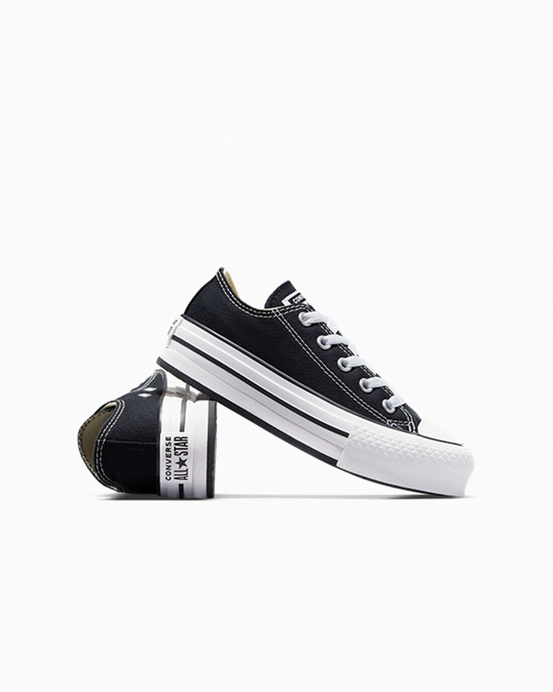 Converse Chuck Taylor All Star Lift Superge Dekleta Črne Bele Črne | Slovenija-30591