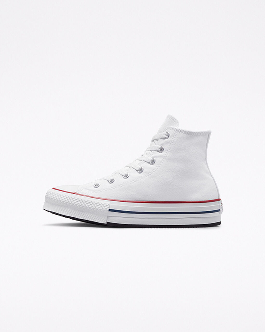 Converse Chuck Taylor All Star Lift Superge Dekleta Bele Temno Rdeče Temno Modre | Slovenija-49038