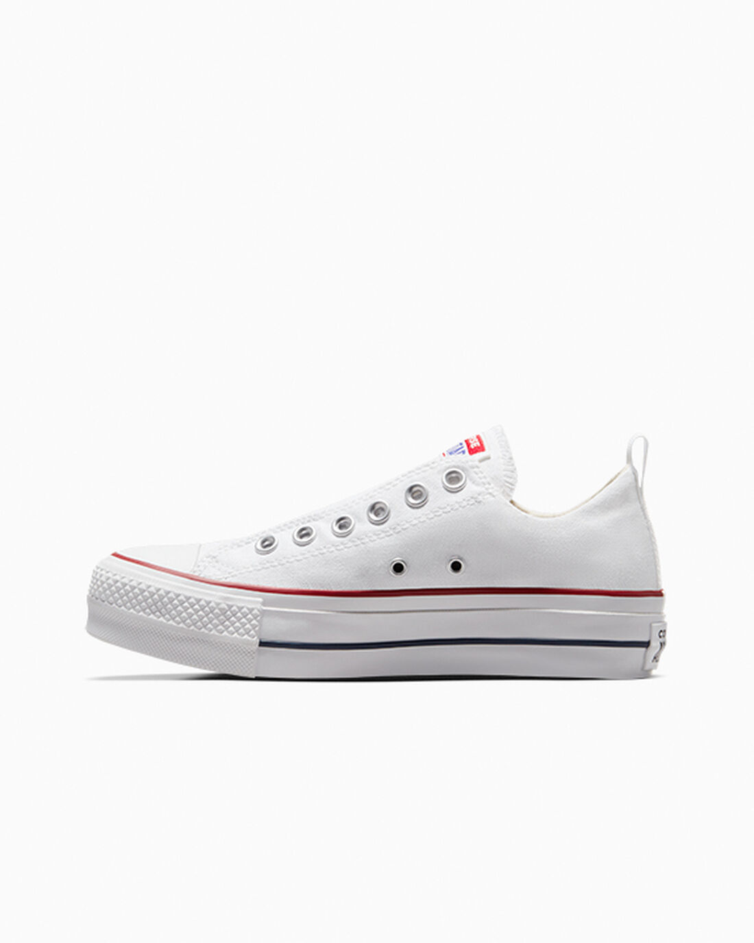 Converse Chuck Taylor All Star Lift Superge Ženske Bele Rdeče Modre | Slovenija-57316