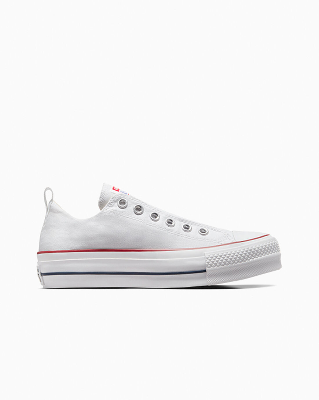 Converse Chuck Taylor All Star Lift Superge Ženske Bele Rdeče Modre | Slovenija-57316