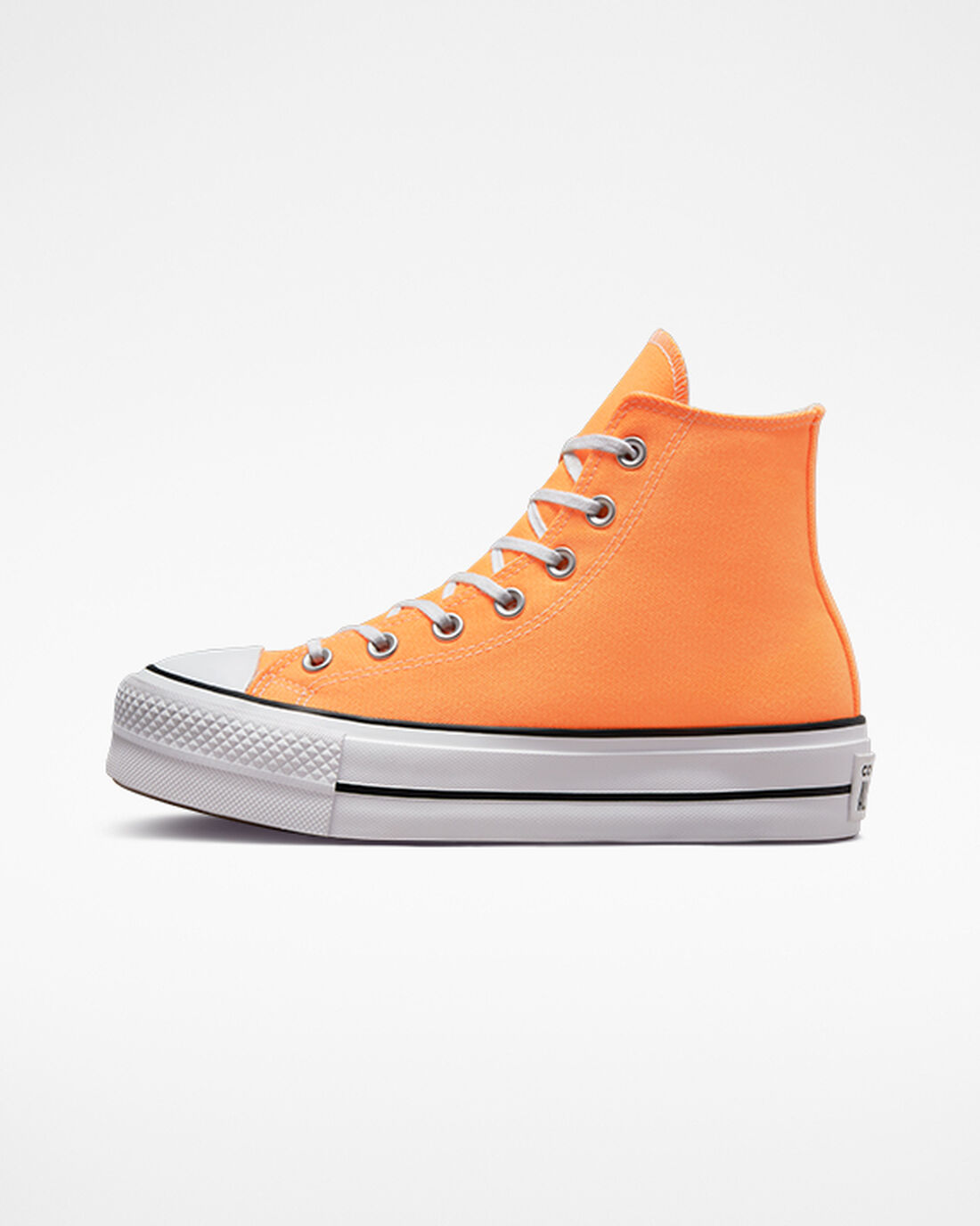 Converse Chuck Taylor All Star Lift Superge Ženske Oranžne Črne Bele | Slovenija-63512