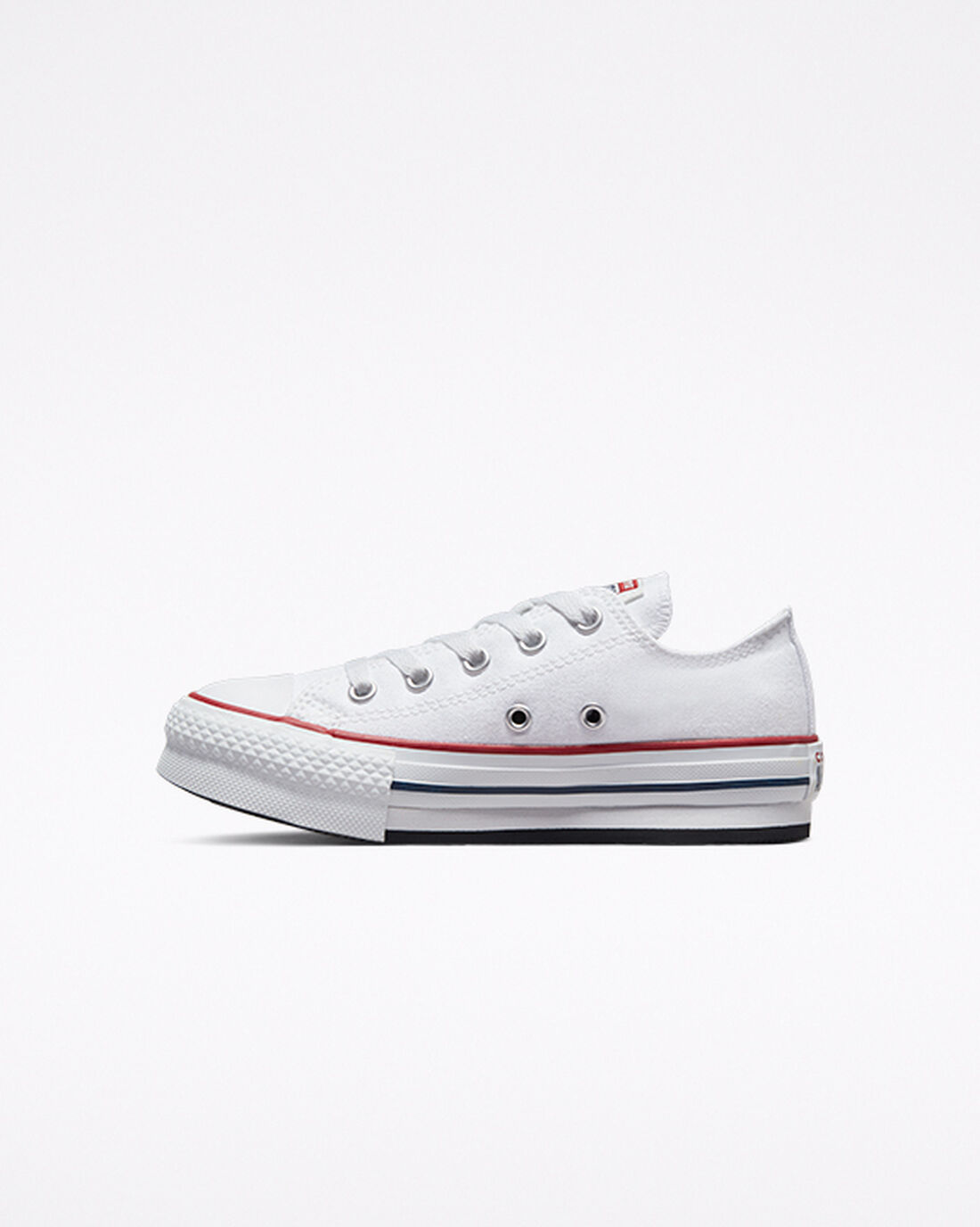 Converse Chuck Taylor All Star Lift Superge Dekleta Bele Temno Rdeče Temno Modre | Slovenija-72195