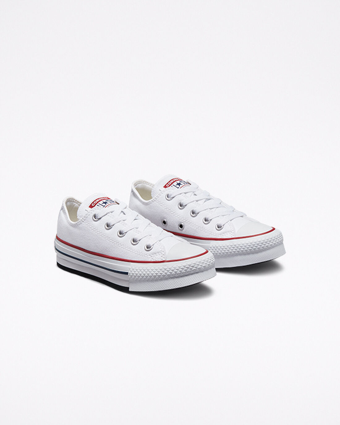 Converse Chuck Taylor All Star Lift Superge Dekleta Bele Temno Rdeče Temno Modre | Slovenija-72195