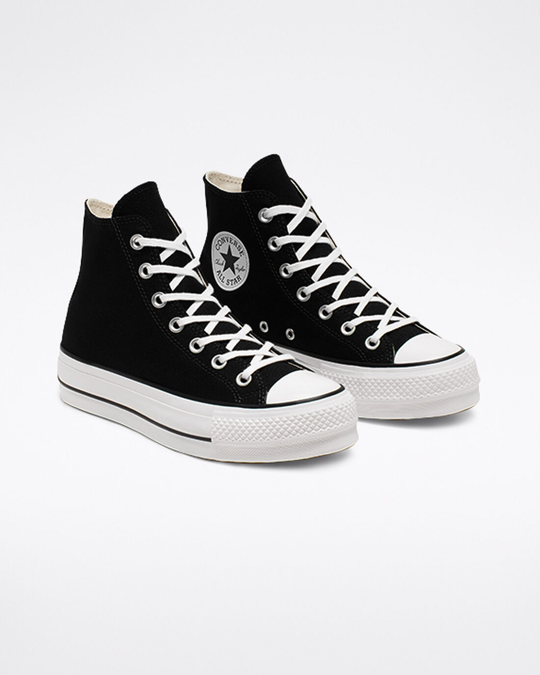 Converse Chuck Taylor All Star Lift Superge Ženske Črne Bele | Slovenija-76345