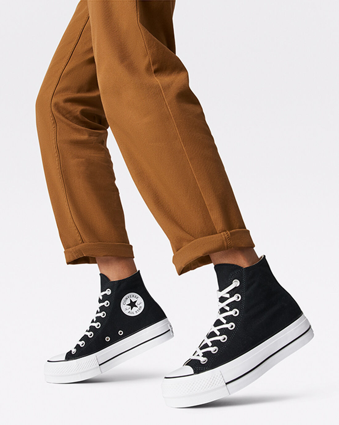 Converse Chuck Taylor All Star Lift Superge Ženske Črne Bele | Slovenija-76345