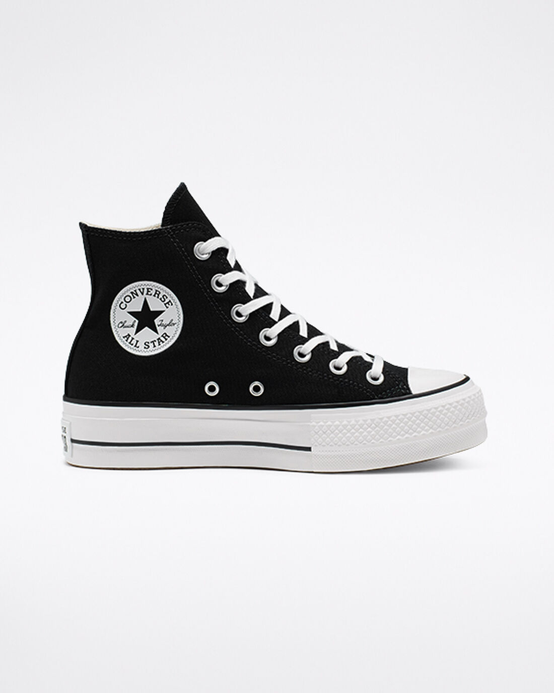 Converse Chuck Taylor All Star Lift Superge Ženske Črne Bele | Slovenija-76345