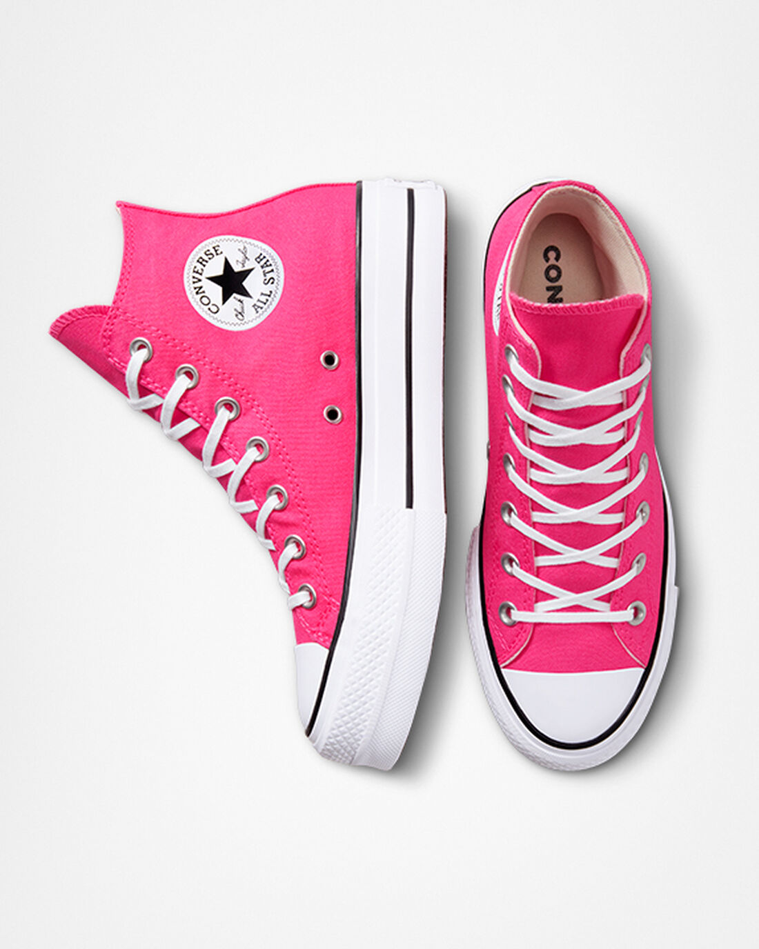 Converse Chuck Taylor All Star Lift Superge Ženske Roza Črne Bele | Slovenija-84026