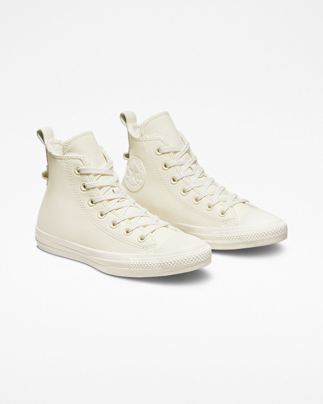 Converse Chuck Taylor All Star Lined Leather Superge Ženske Bež | Slovenija-28976