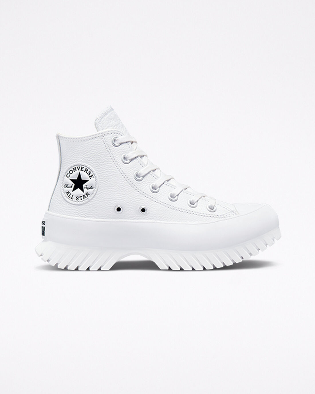 Converse Chuck Taylor All Star Lugged 2.0 Leather Superge Ženske Bele Črne | Slovenija-25630