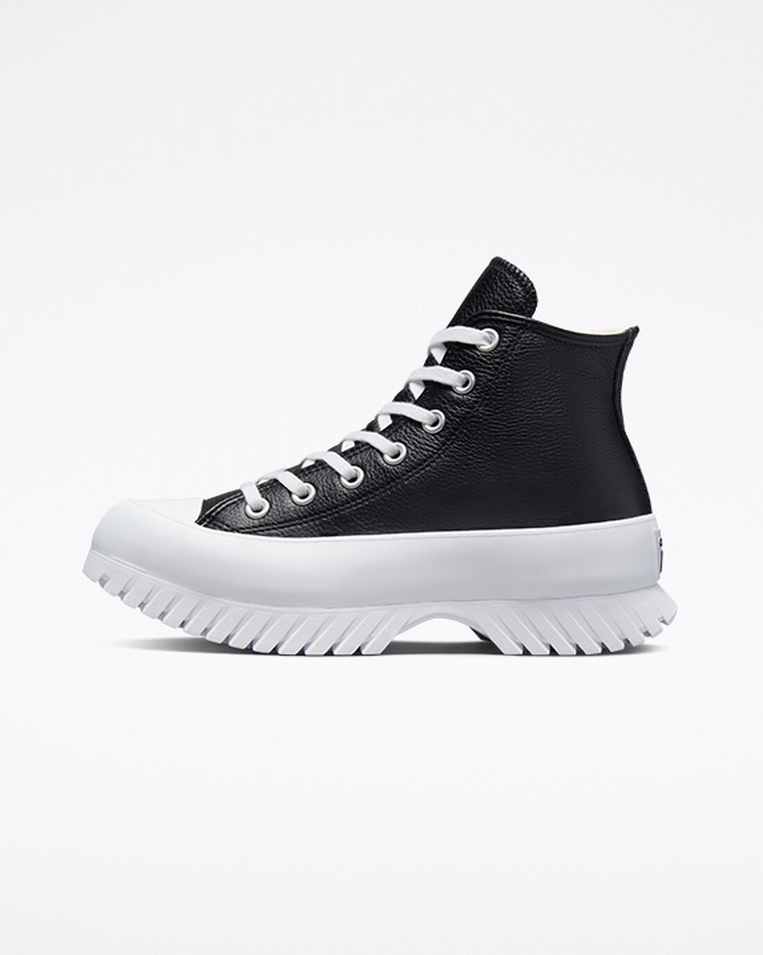 Converse Chuck Taylor All Star Lugged 2.0 Leather Superge Moški Črne Bele | Slovenija-60981