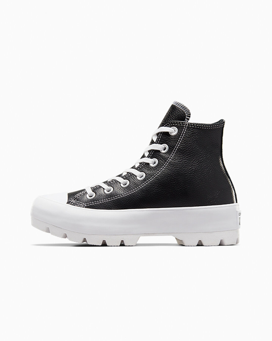 Converse Chuck Taylor All Star Lugged Leather Superge Ženske Črne Bele | Slovenija-16735