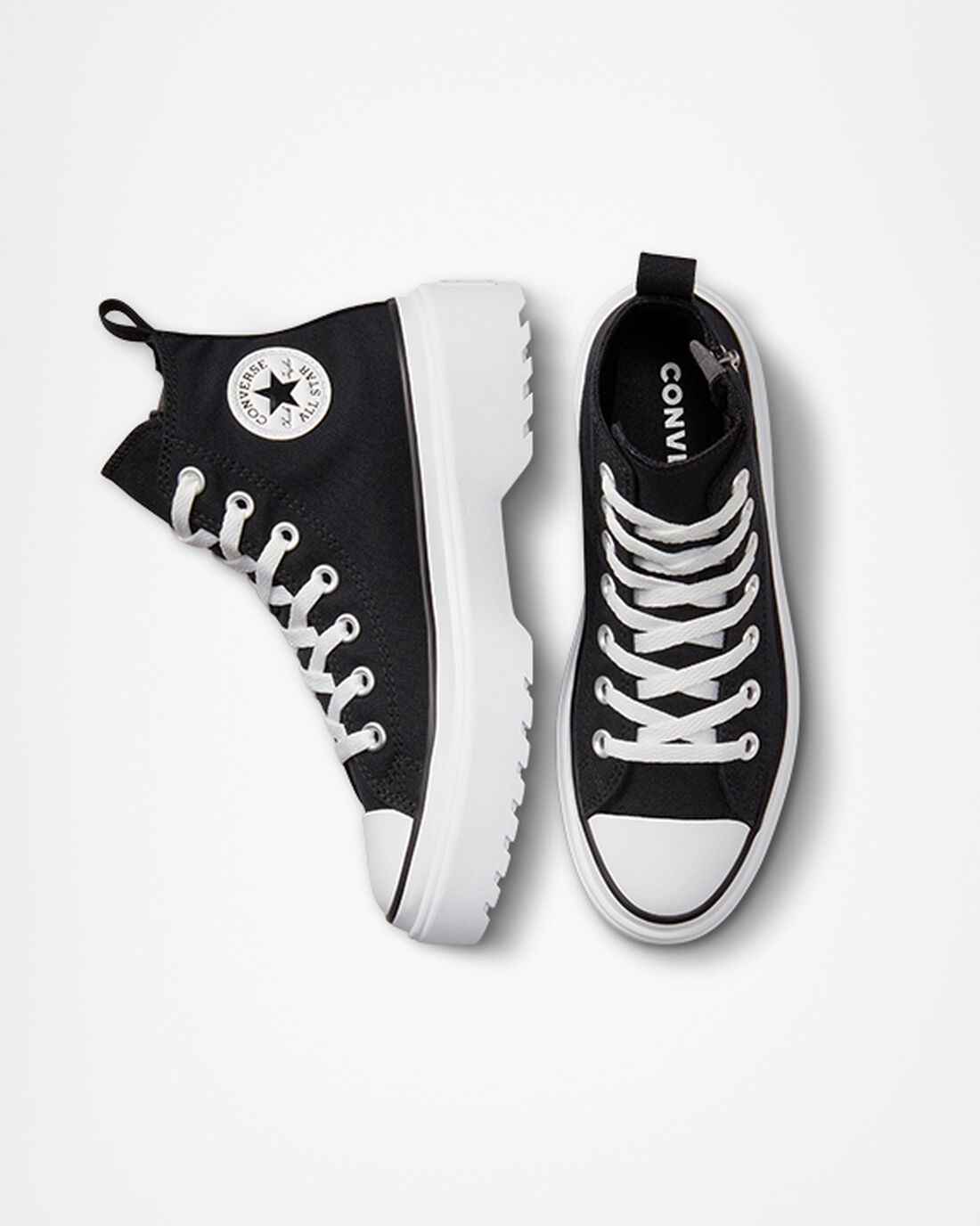 Converse Chuck Taylor All Star Lugged Lift Superge Dekleta Črne Bele | Slovenija-40381