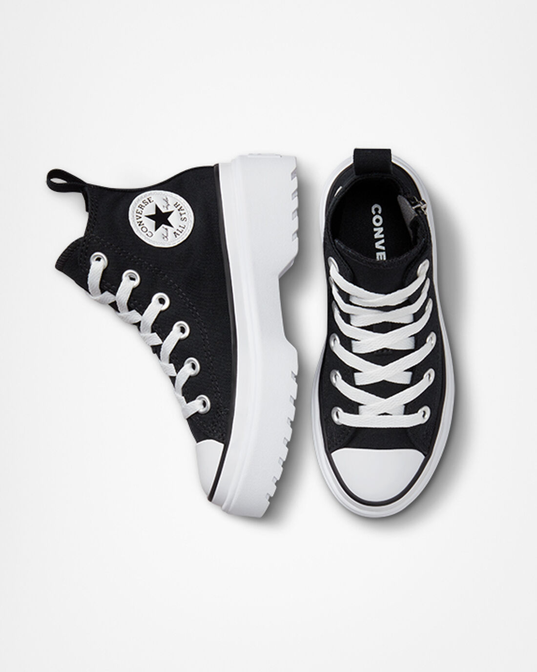 Converse Chuck Taylor All Star Lugged Lift Superge Dekleta Črne Bele | Slovenija-72368