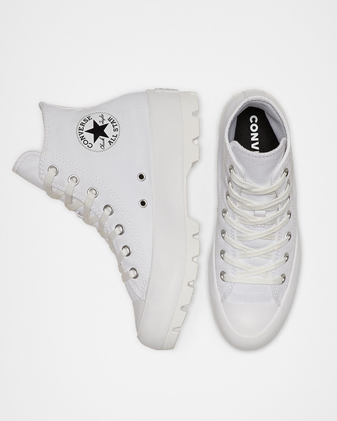 Converse Chuck Taylor All Star Lugged Superge Ženske Bele Črne Bele | Slovenija-76518