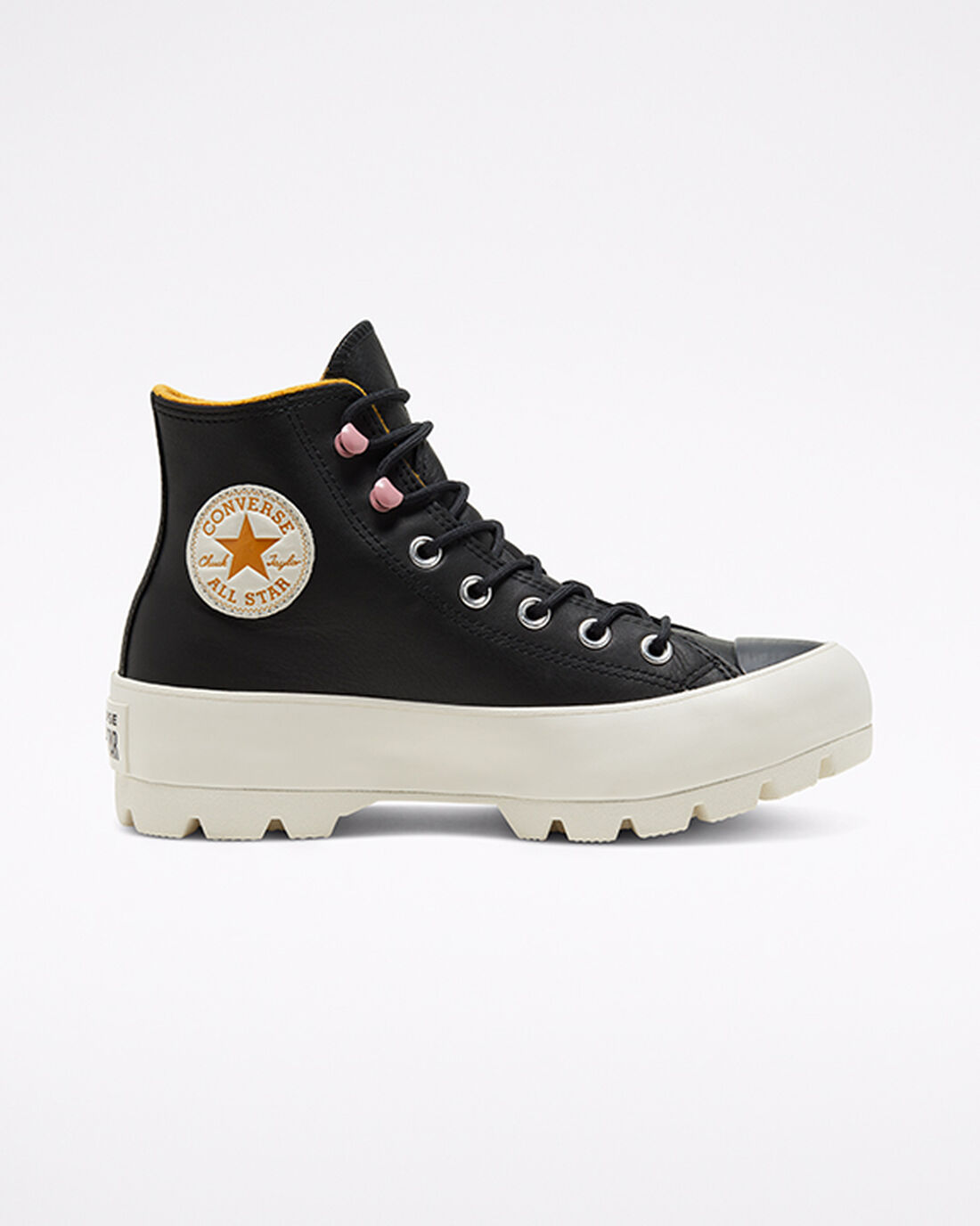 Converse Chuck Taylor All Star Lugged Winter Superge Ženske Črne Rumene | Slovenija-34625