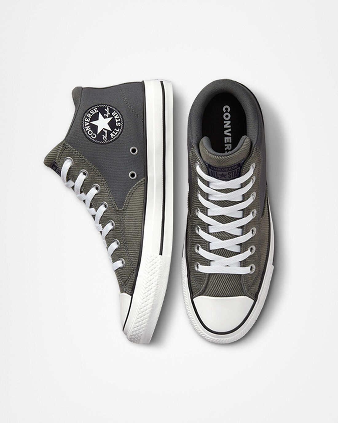 Converse Chuck Taylor All Star Malden Street Workwear Superge Moški Sive Črne Bele | Slovenija-40783