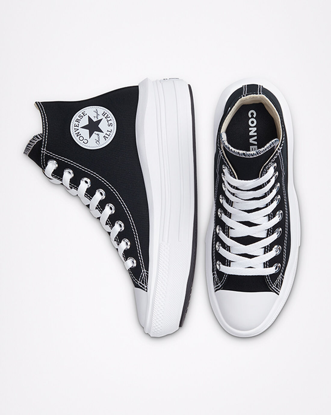 Converse Chuck Taylor All Star Move Superge Ženske Črne Bež Bele | Slovenija-13670