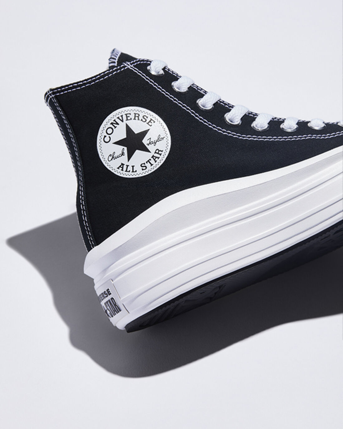 Converse Chuck Taylor All Star Move Superge Ženske Črne Bež Bele | Slovenija-13670