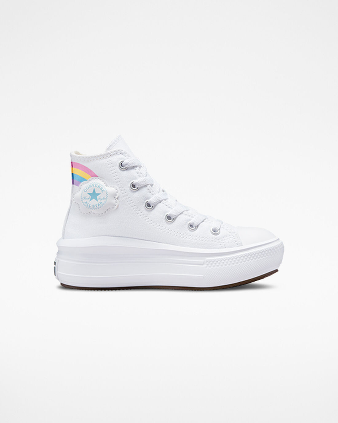 Converse Chuck Taylor All Star Move Superge Dekleta Bele Modre Roza | Slovenija-42967